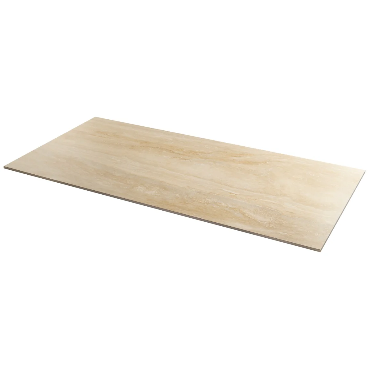 Lumar Travertino Crema Beige 24x48 Matte Porcelain Tile - Lux Tile - Image 7
