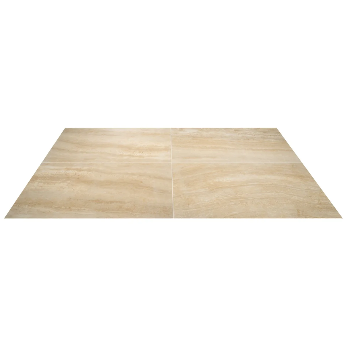 Lumar Travertino Crema Beige 24x48 Matte Porcelain Tile - Lux Tile - Image 9