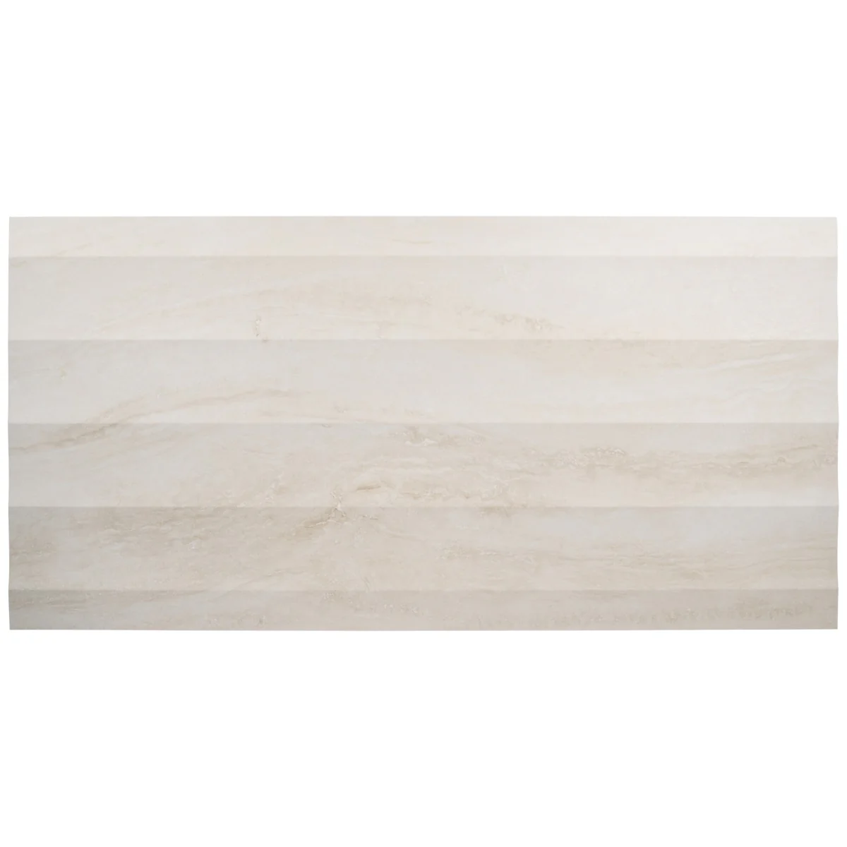 Lumar Waves 3D Travertino Bianco Warm White 24x48 Matte Porcelain Tile - Image 7