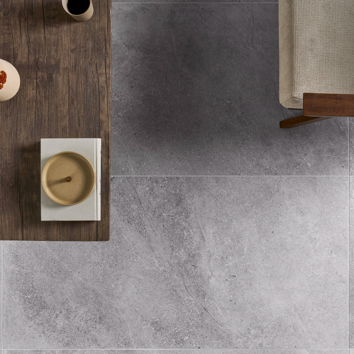 Lune Gray 24x48 Matte Porcelain Tile - Lux Tile - Image 5
