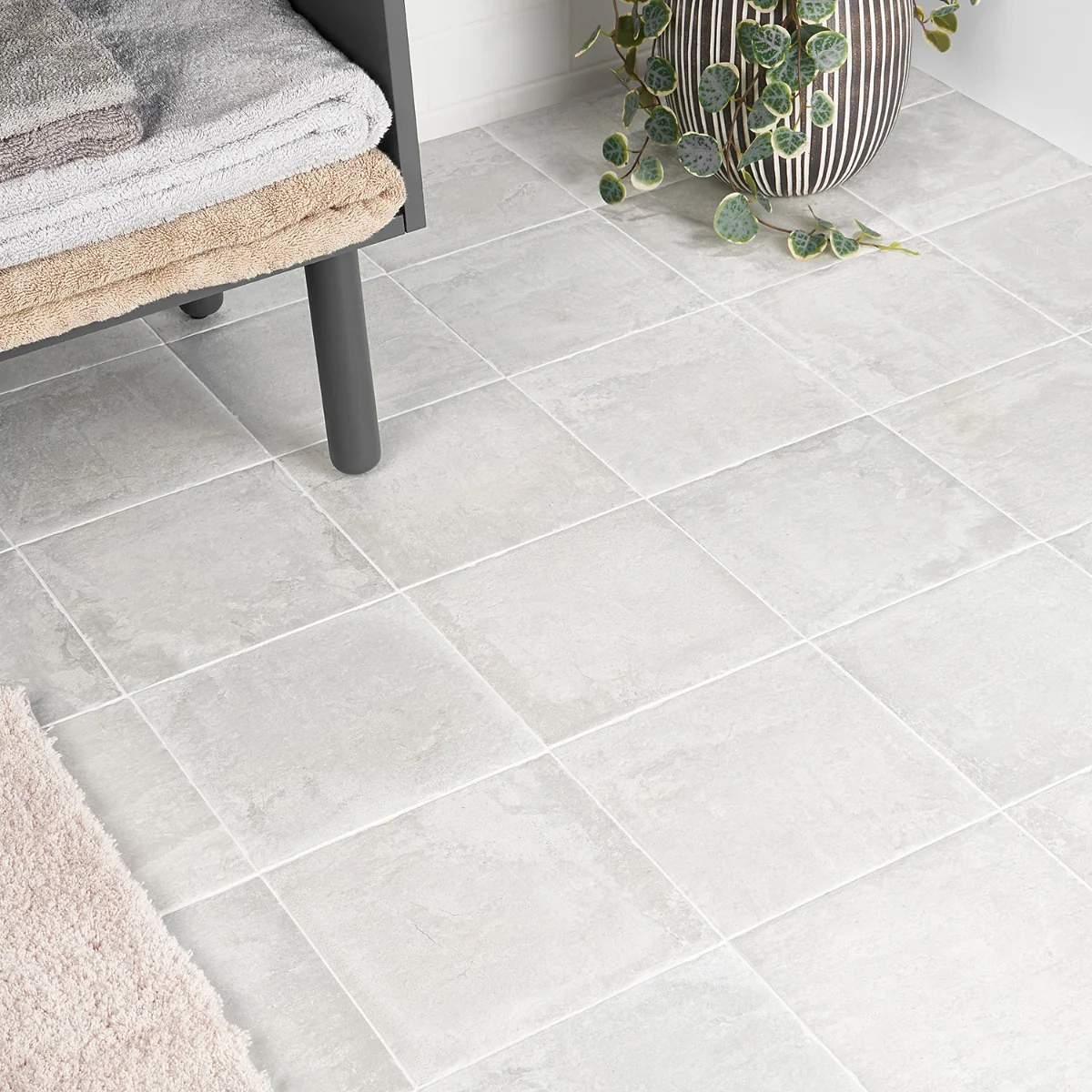 Lux Tile Alesso Perla Gray 8x8 Matte Porcelain Tile