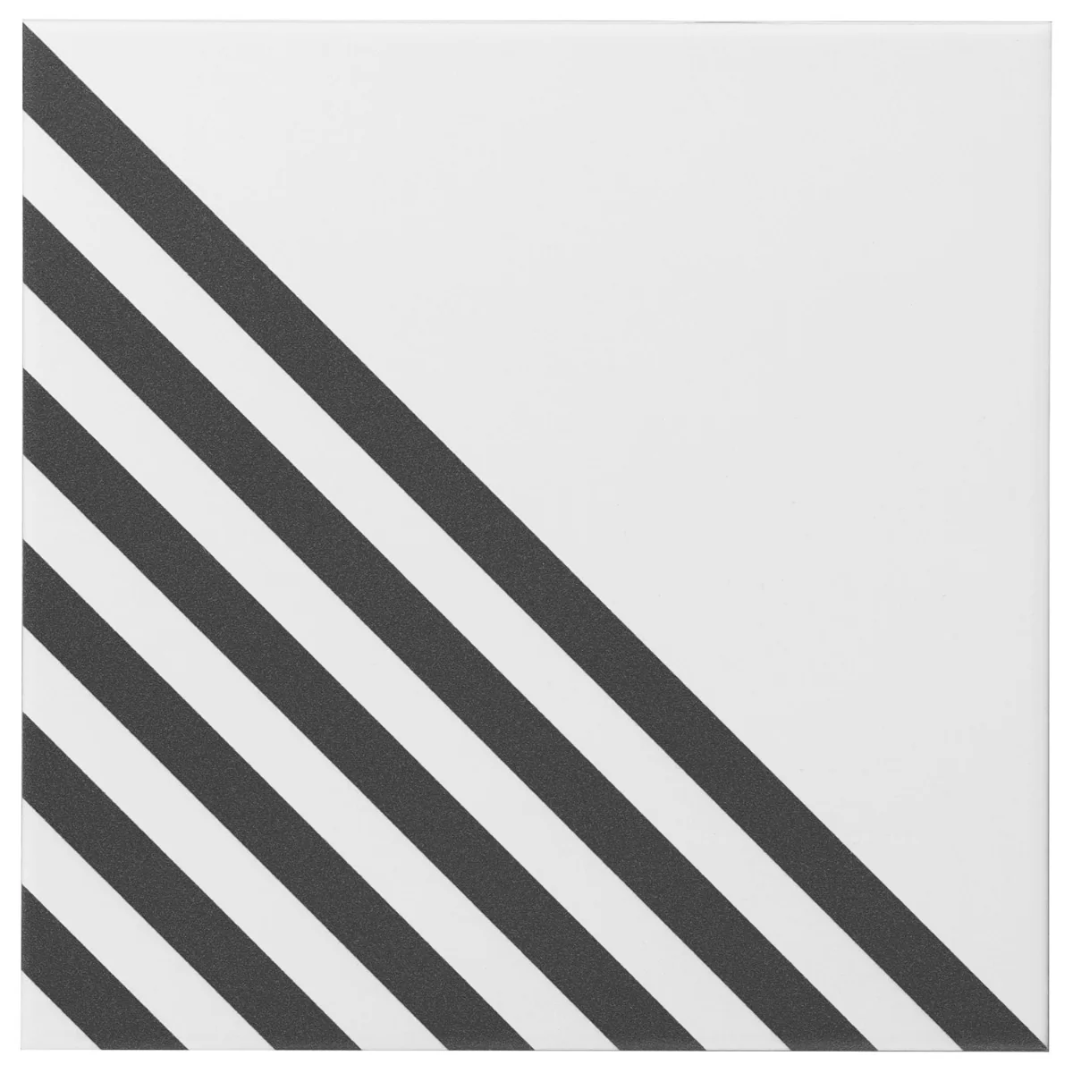 Lux Tile B2W Stripe Positive 8x8 Matte Porcelain Tile - Image 3