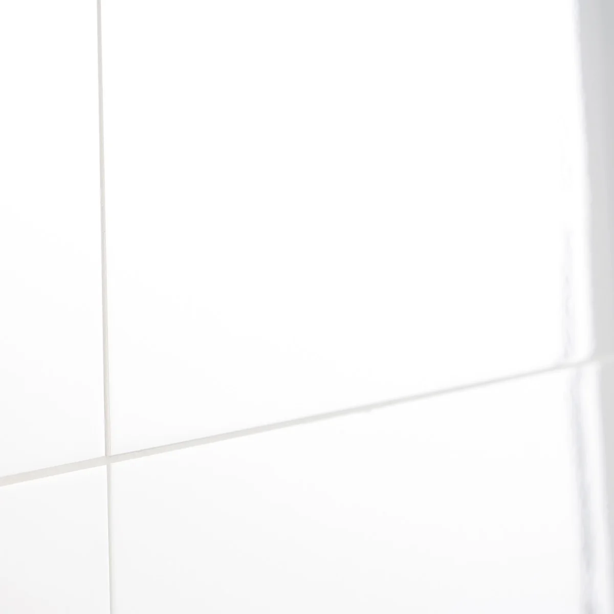 Lux Tile Basic White 12x24 Polished Ceramic Wall Tile - Image 4