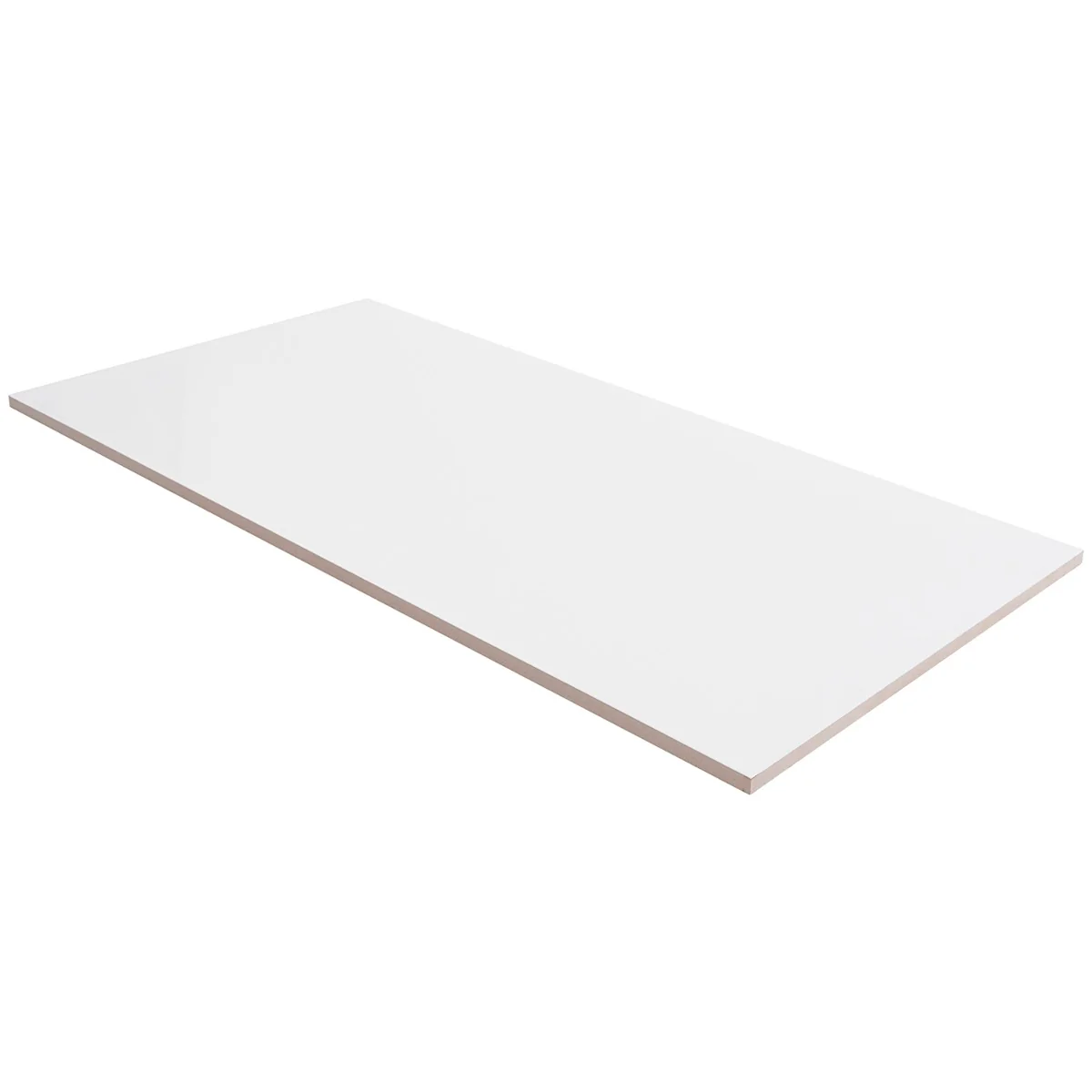 Lux Tile Basic White 12x24 Polished Ceramic Wall Tile - Image 5