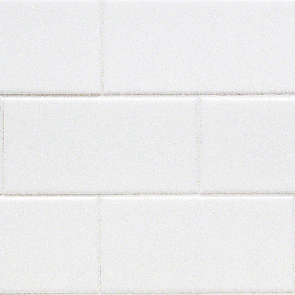 Lux Tile Basic White 3x6 Matte Ceramic Subway Wall Tile - Image 3