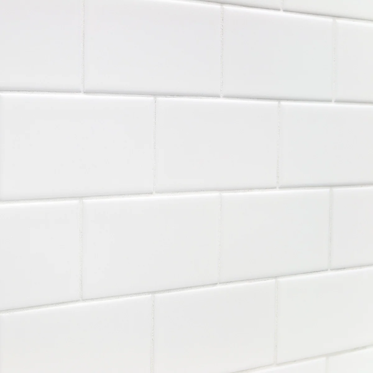 Lux Tile Basic White 3x6 Matte Ceramic Subway Wall Tile - Image 4