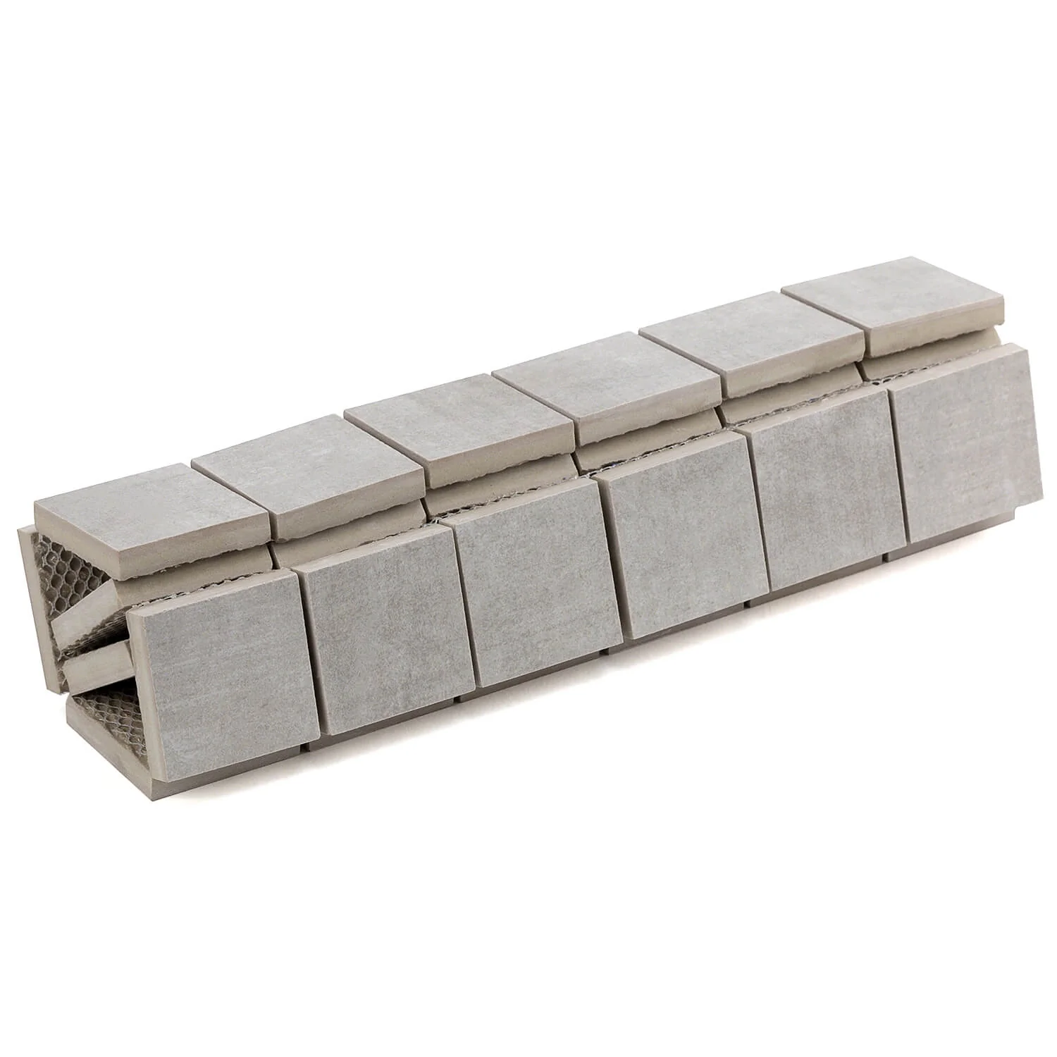 Lux Tile Cement Silver Matte Porcelain Mosaic Tile 2x2 - Image 6