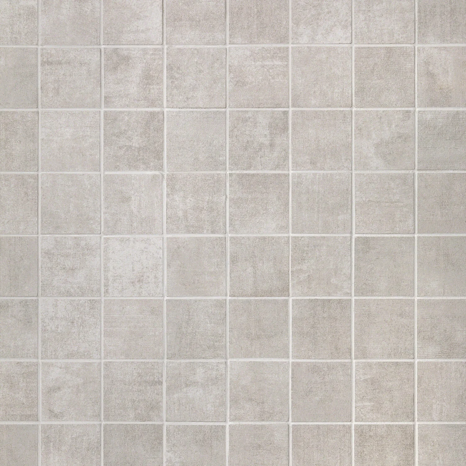 Lux Tile Cement Silver Matte Porcelain Mosaic Tile 2x2 - Image 8