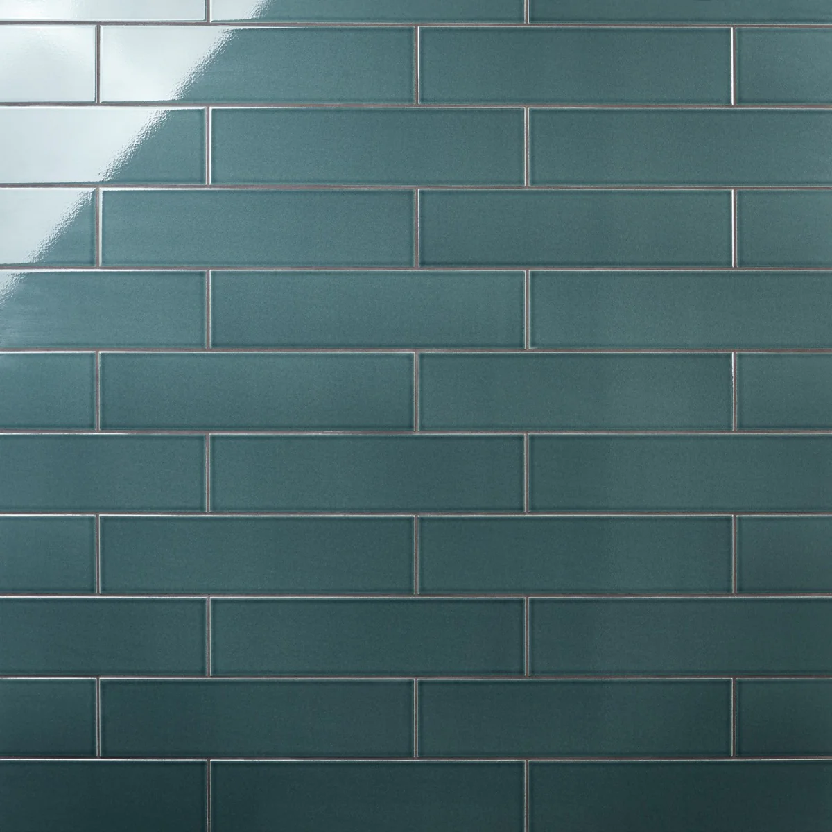 Colorplay Emerald Green 4.5x18 Crackled Glossy Ceramic Tile by Lux Tile - Image 8