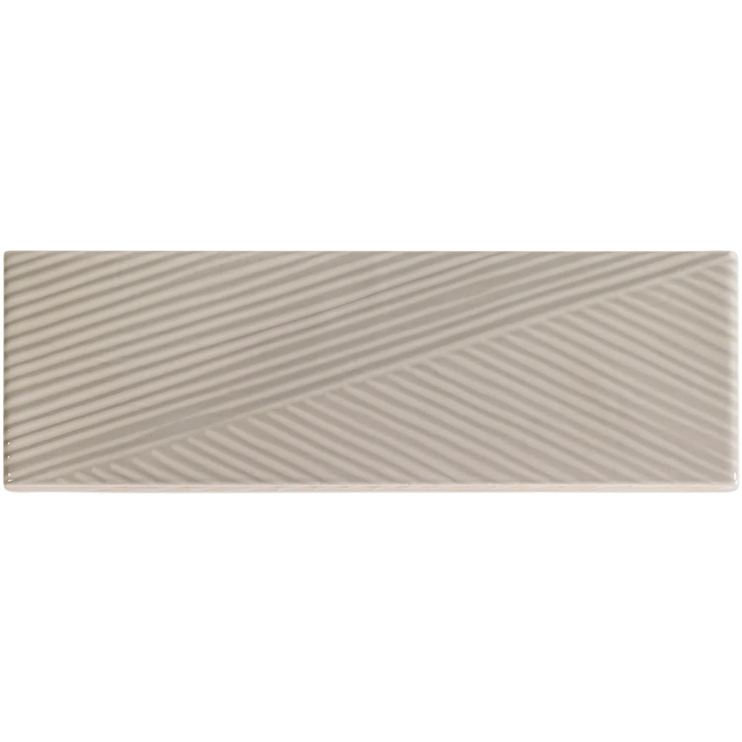 Lux Tile Enigma Gray Pearl 2x8 Textured Polished Ceramic Subway Tile - Image 6