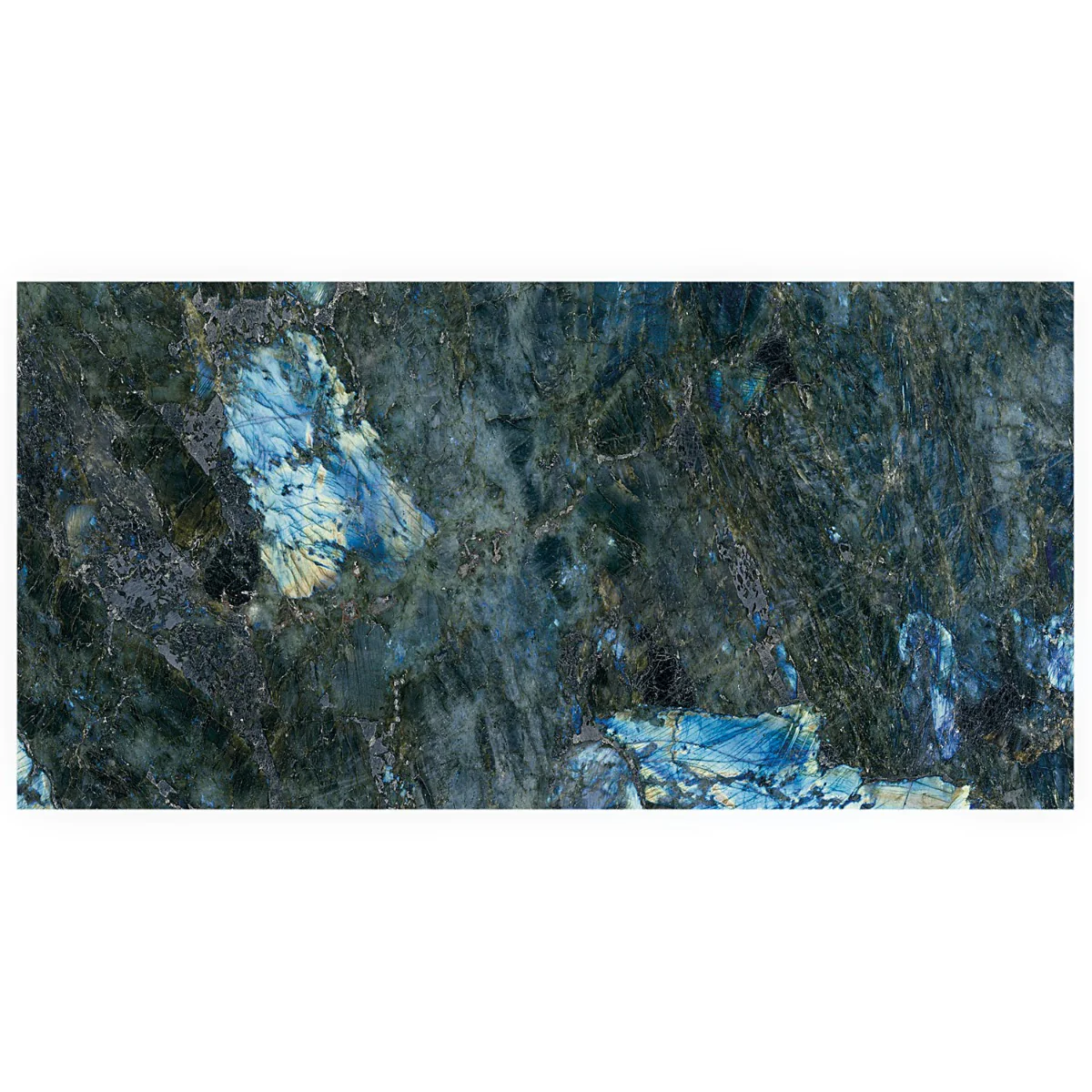 Lux Tile Jewel Onyx Labradorite Blue 24x48 Polished Porcelain Tile - Image 4