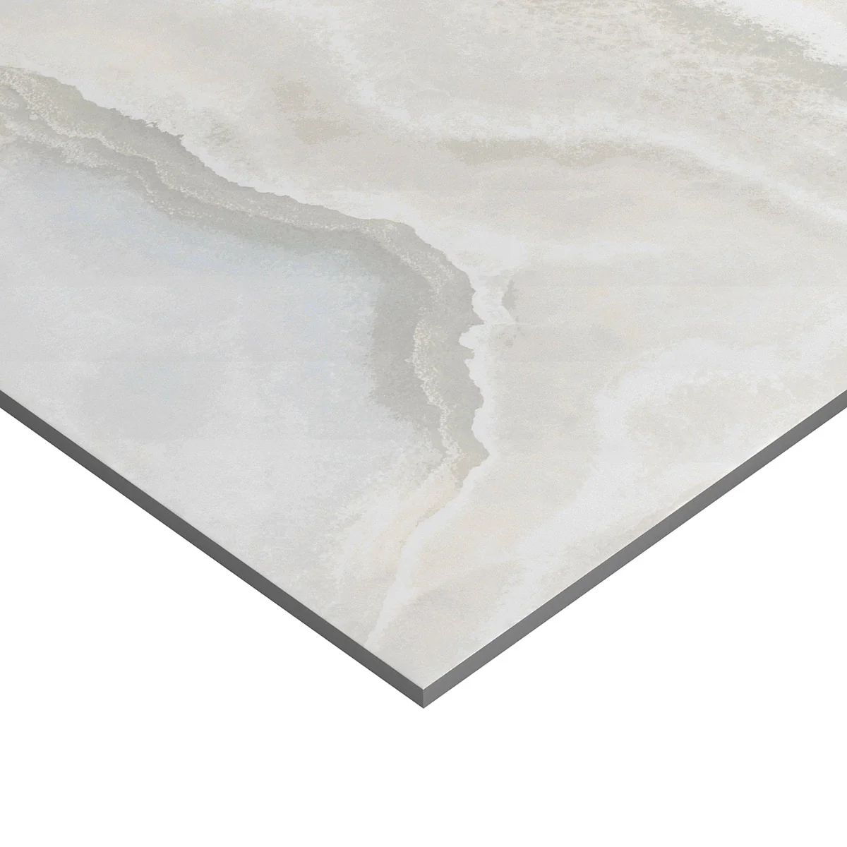 Lux Tile Jewel Onyx White 24x48 Polished Porcelain Tile - Image 7