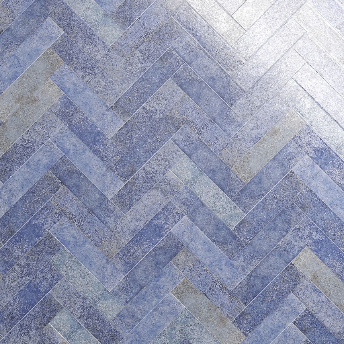 Lux Tile Kalay Blue 3x12 Glossy Ceramic Subway Tile - Image 3