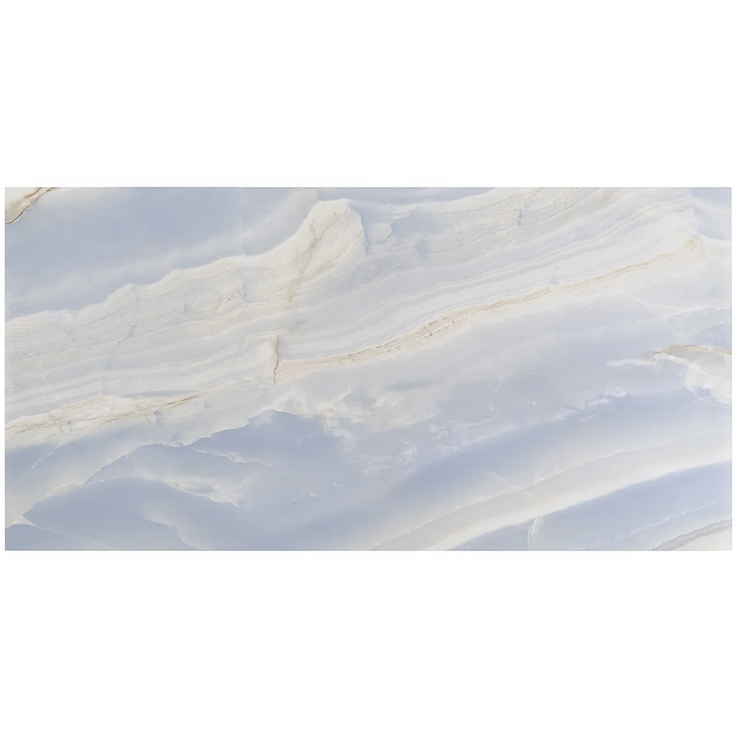 Tilebar Lumina Onyx Blue 24x48 Polished Porcelain Tile - Image 3