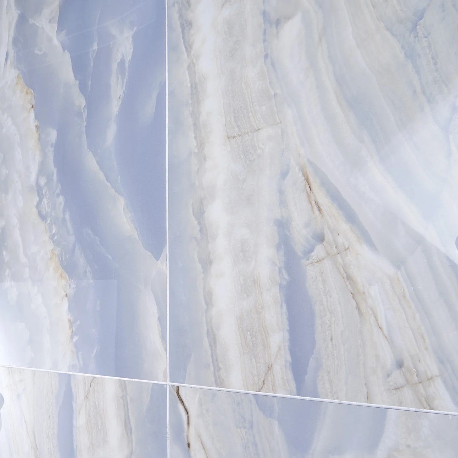 Tilebar Lumina Onyx Blue 24x48 Polished Porcelain Tile - Image 4