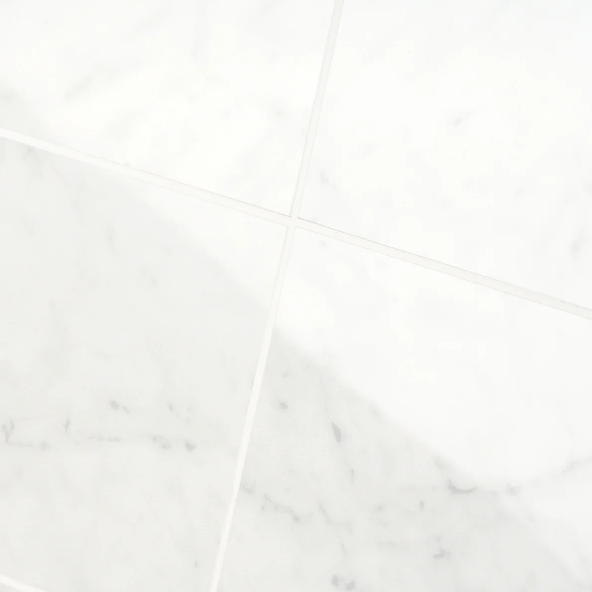 Marble Tech Bianco Gioia 6x6 Polished Porcelain Tile - Lux Tile - Image 5