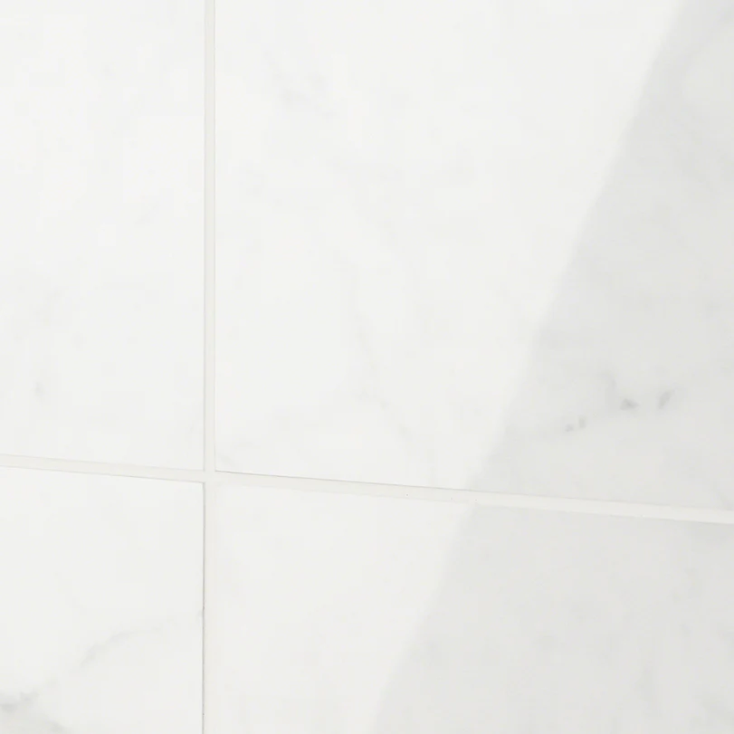 Marble Tech Bianco Gioia 6x6 Polished Porcelain Tile - Lux Tile - Image 6