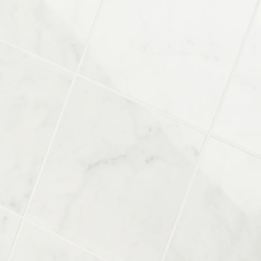 Marble Tech Bianco Gioia 6x6 Polished Porcelain Tile - Lux Tile - Image 7