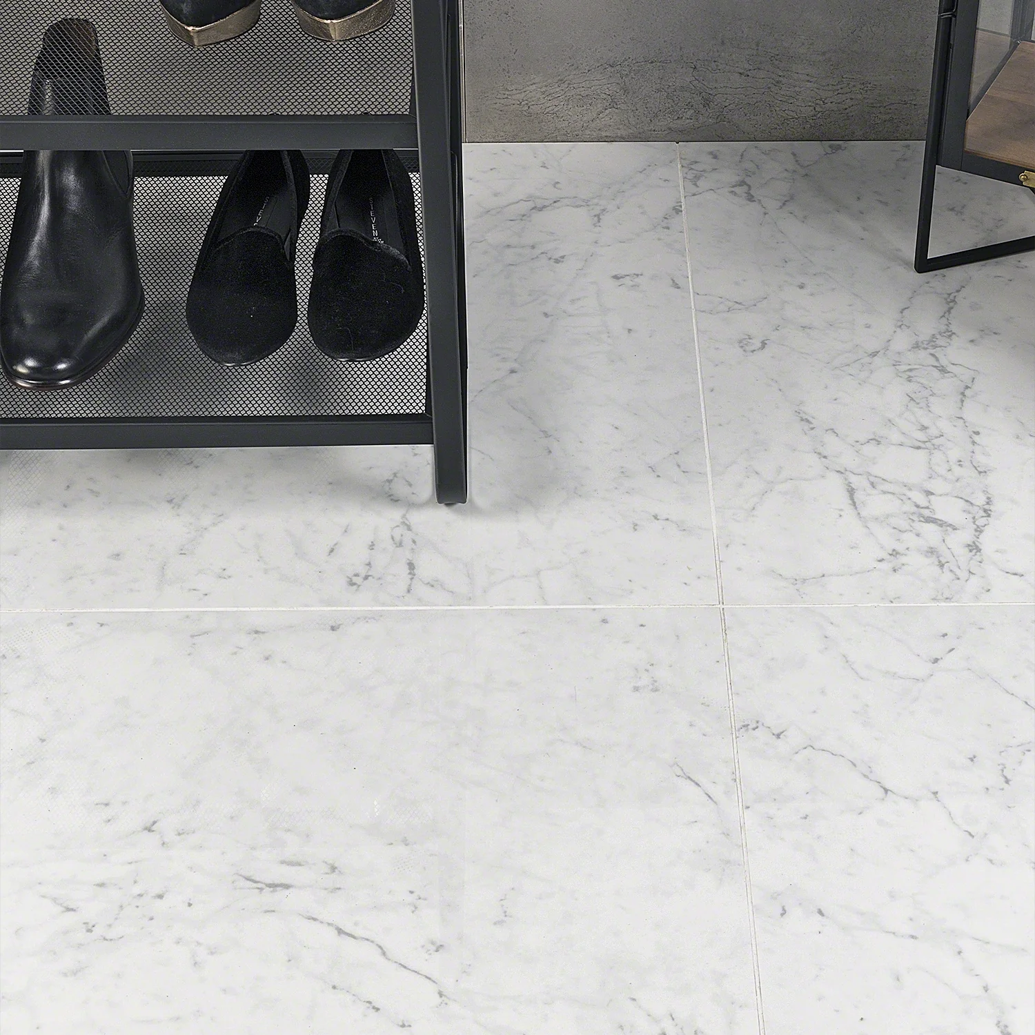 Lux Tile Marble Tech Bianco Gioia 24x24 Polished Porcelain Tile - Image 2