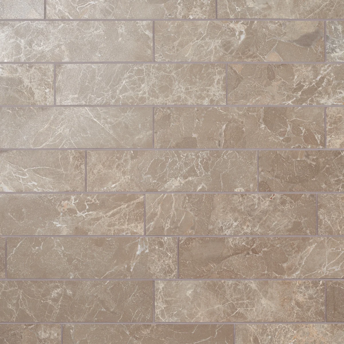 Lux Tile Marmo Perfetto Tortora Gray 4x16 Semi-Polished Porcelain Tile - Image 5