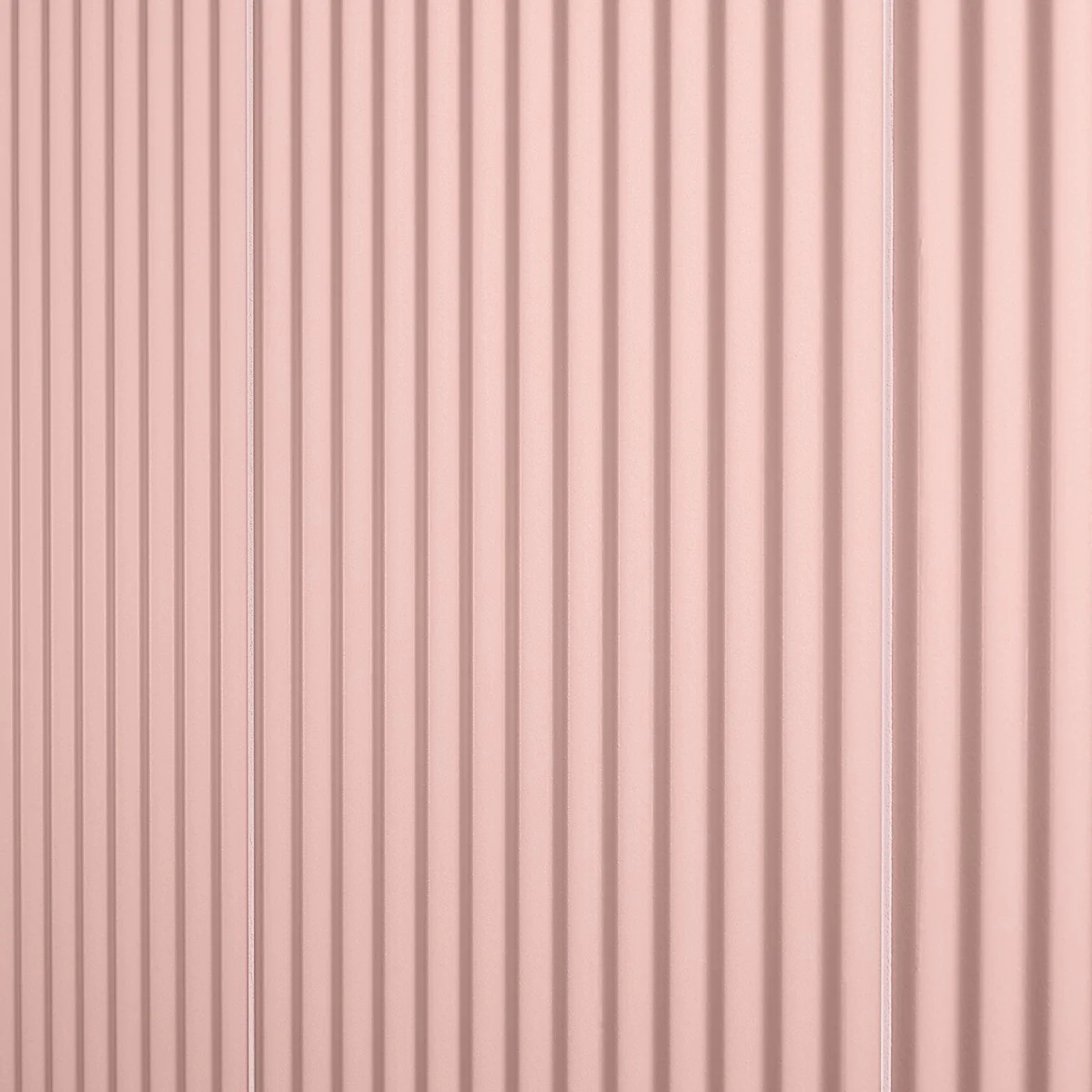 Lux Tile Mod 3D Blush Pink 12x36 Fluted Matte Ceramic Tile - Image 5