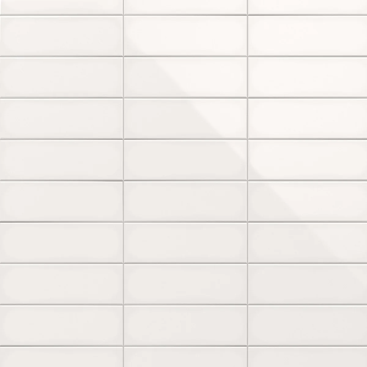 Lux Tile Monumental Mist White 4x12 Polished Porcelain Subway Tile - Image 2