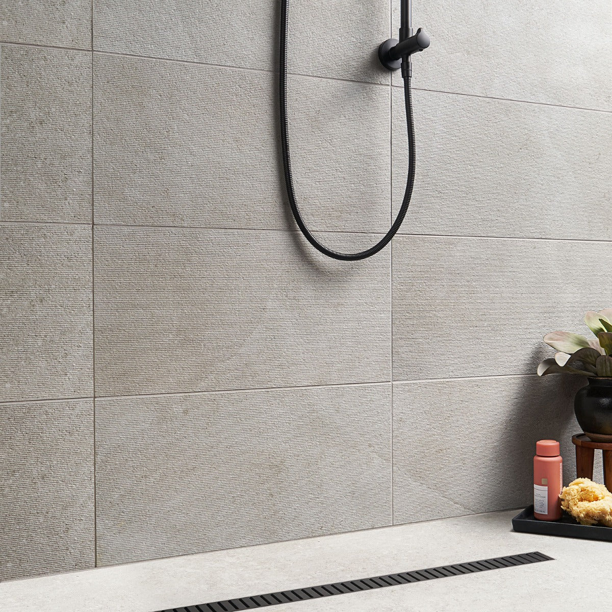 Tilebar New Rock Fumo Light Gray 12x24 Chiseled Matte Porcelain Tile - Image 2