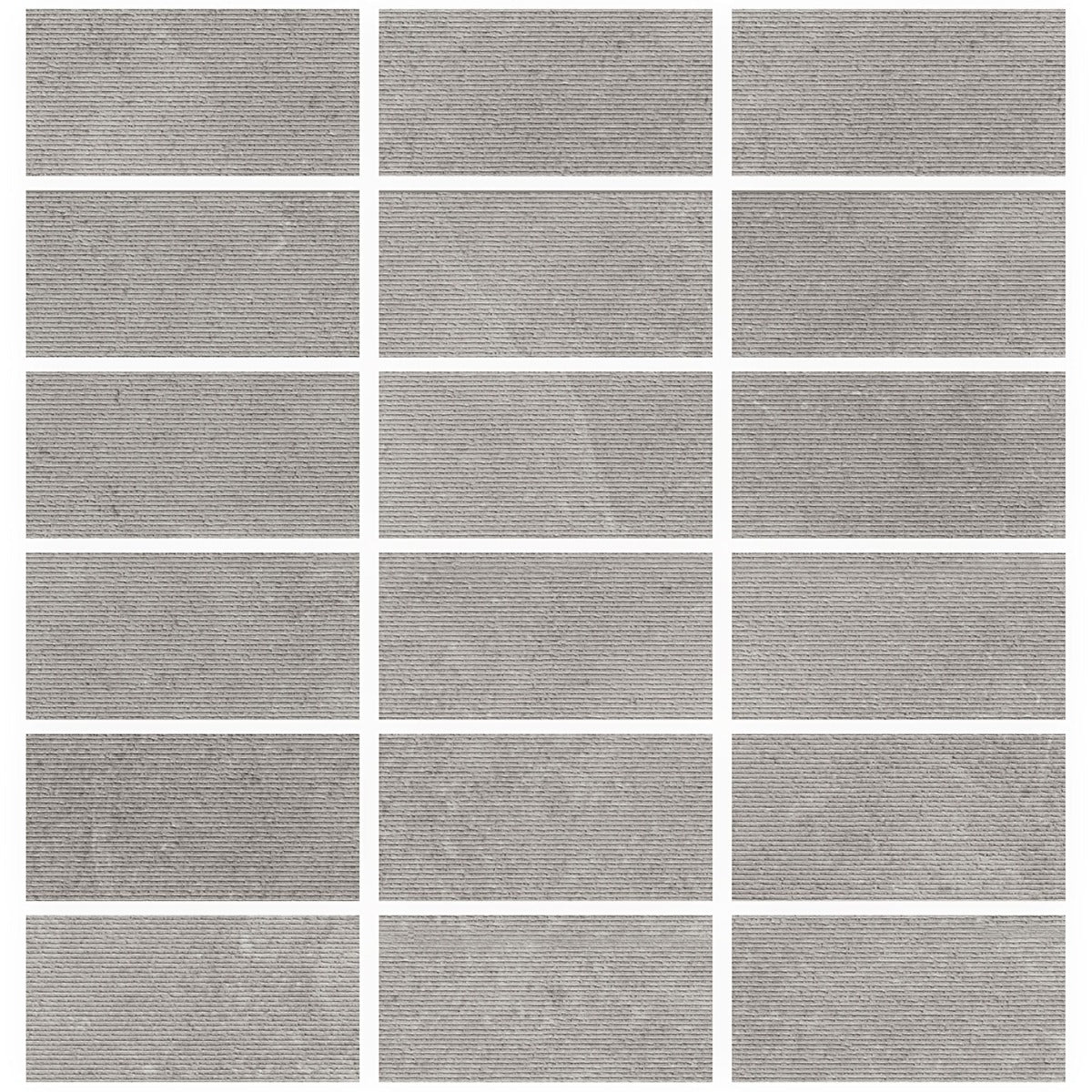 Tilebar New Rock Fumo Light Gray 12x24 Chiseled Matte Porcelain Tile - Image 9