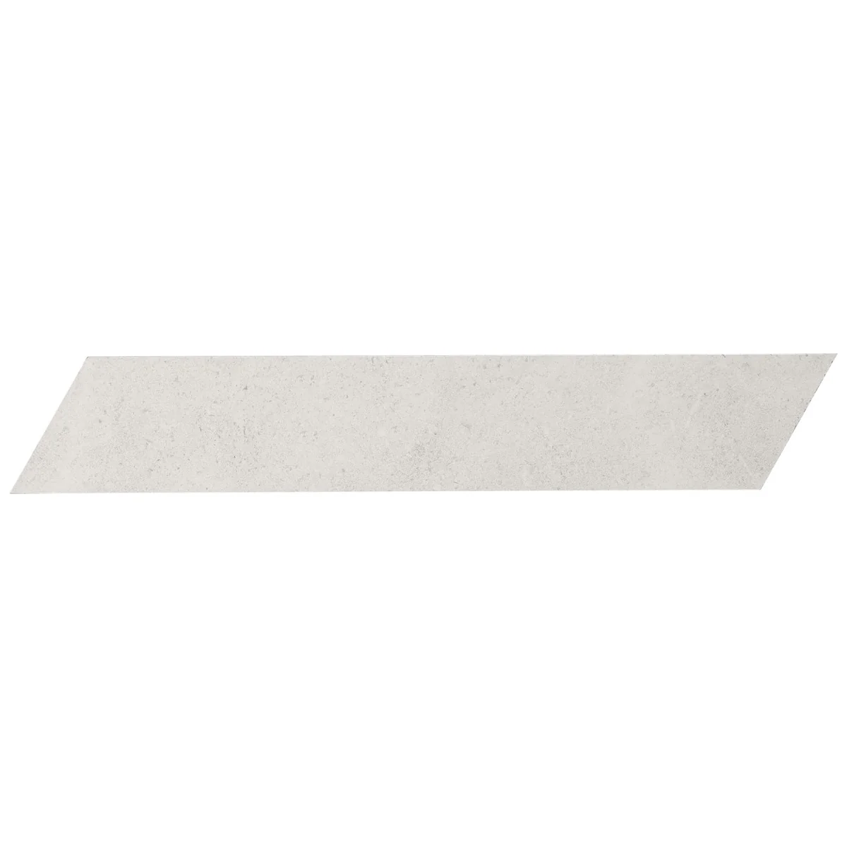 Lux Tile New Rock Perla White 4x21 Chevron Matte Porcelain Tile - Image 4