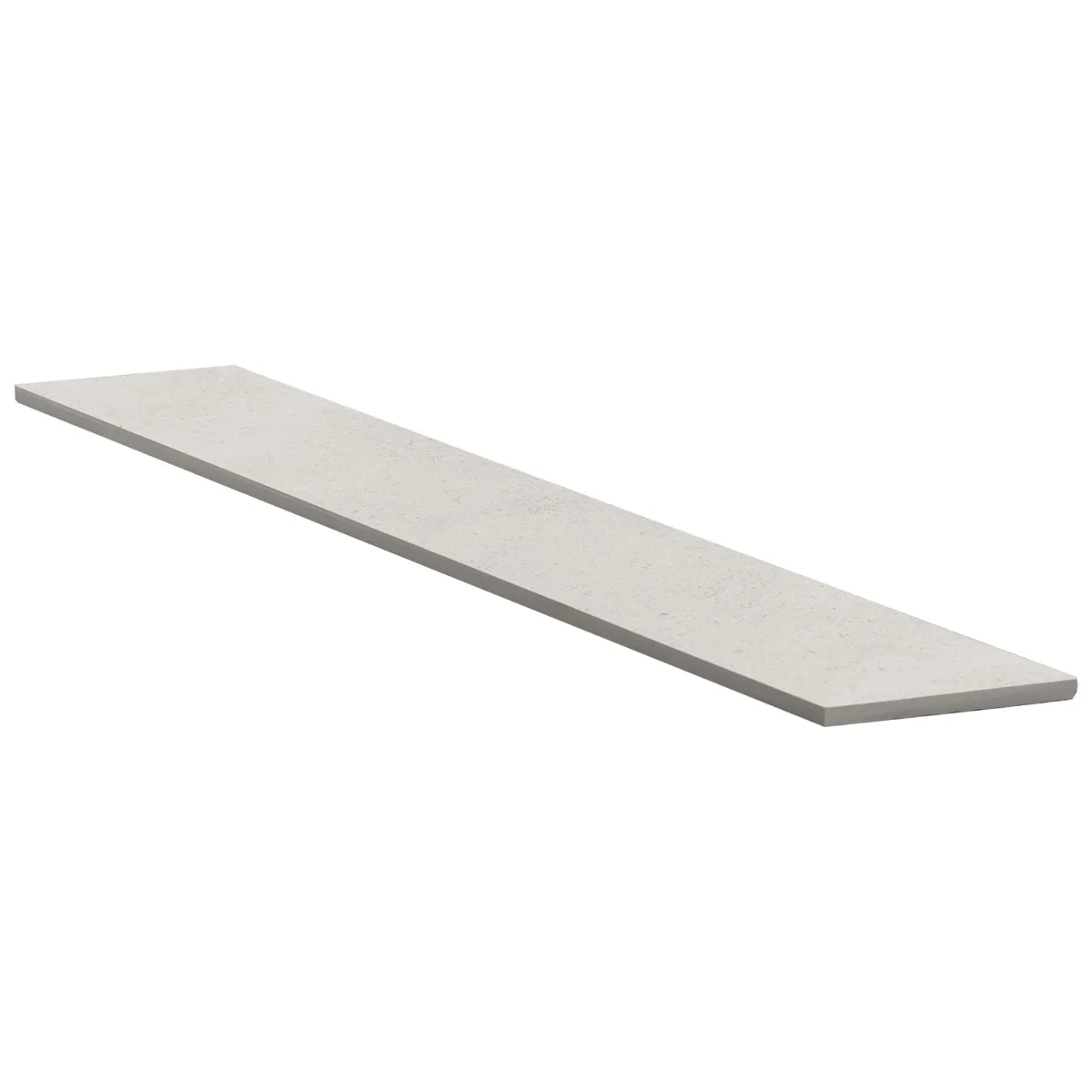 Lux Tile New Rock Perla White 4x21 Chevron Matte Porcelain Tile - Image 7
