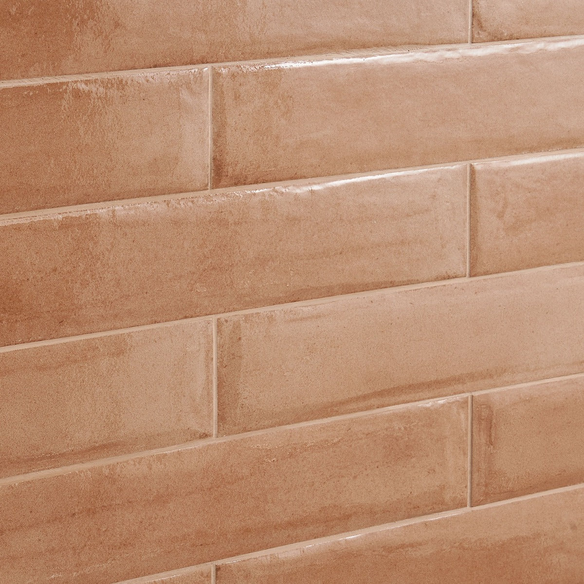 Lux Tile Paint Terracotta Brown 3x16 Glossy Porcelain Subway Tile - Image 9