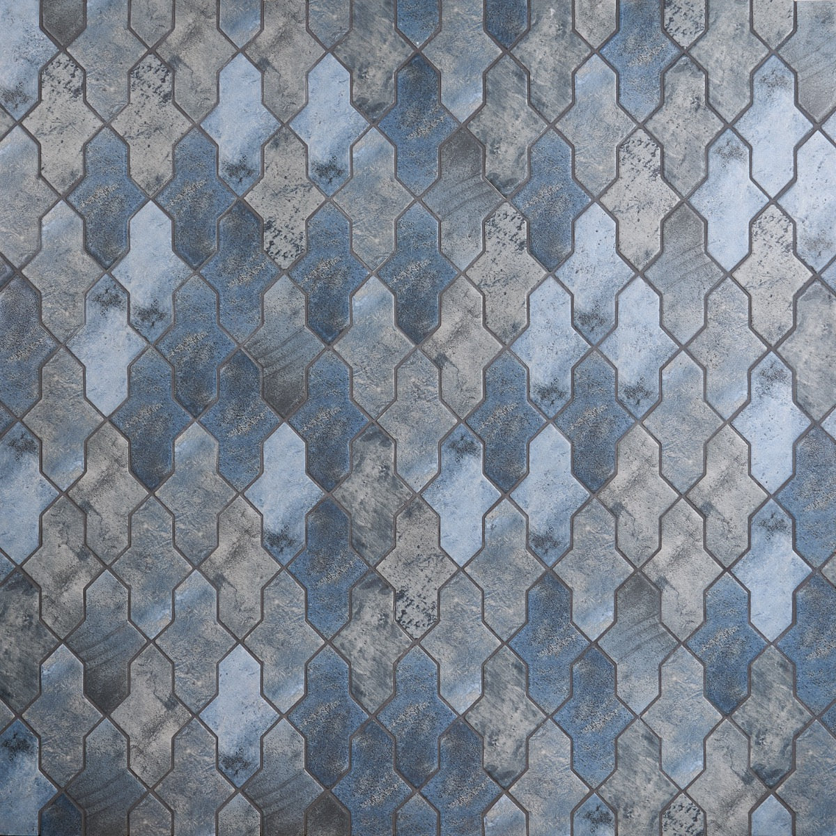 Lux Tile Parma Cruz Denim Blue 5x8 Terracotta Look Matte Porcelain Tile - Image 3