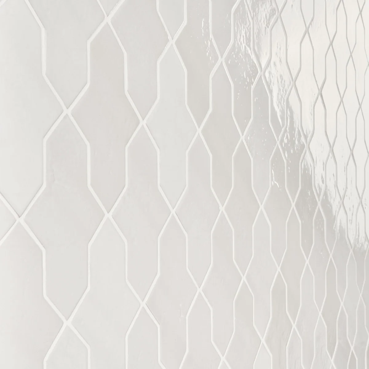 Lux Tile Parma Cruz White 5x8 Polished Porcelain Tile - Image 4