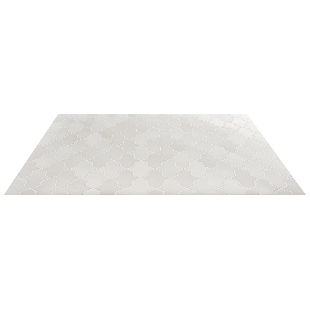 Lux Tile Parma Cruz White 5x8 Polished Porcelain Tile - Image 8