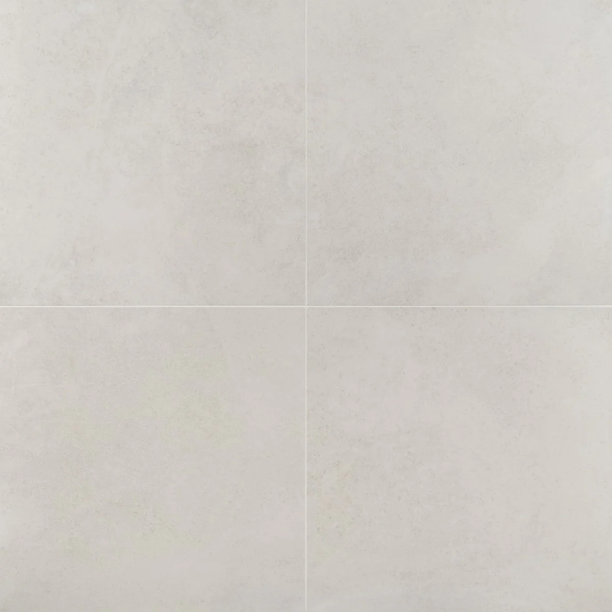 Lux Tile Perla White Matte Porcelain Tile 24x24 - Limestone Look - Image 2