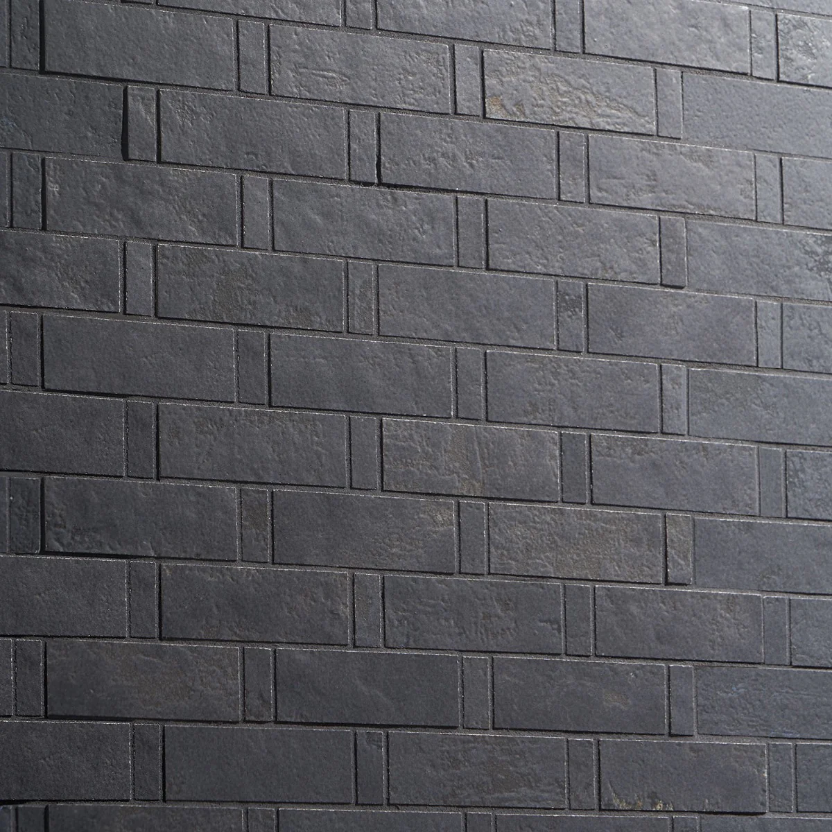 Lux Tile Portrait Black Weave Matte Porcelain Mosaic Tile - Image 6