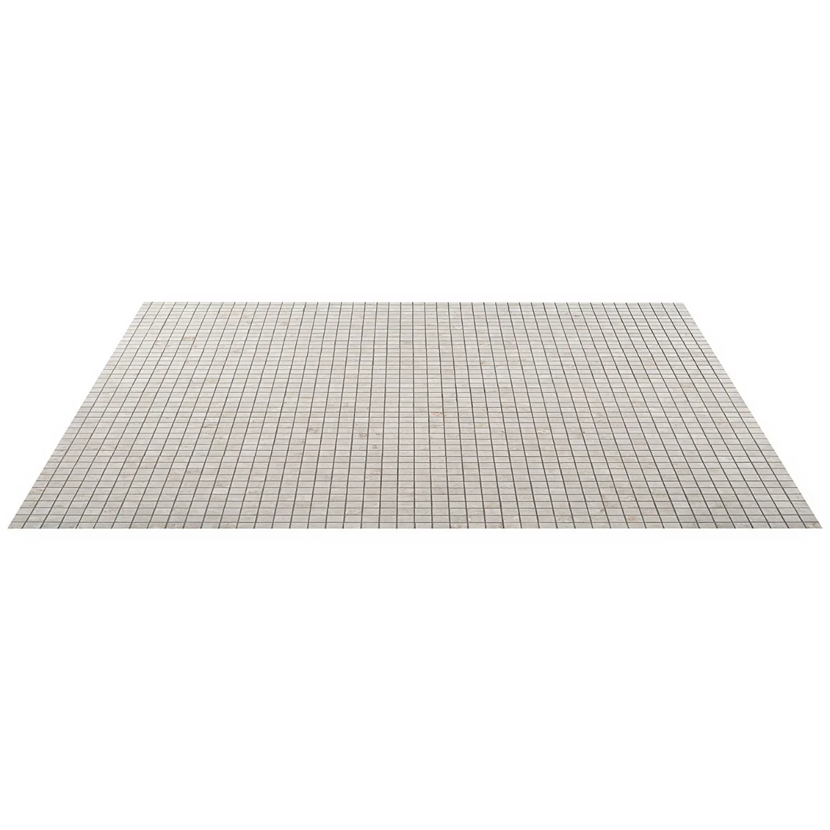 Lux Tile Portrait Ivory Beige Matte Porcelain Mosaic Tile 1x1 - Image 9