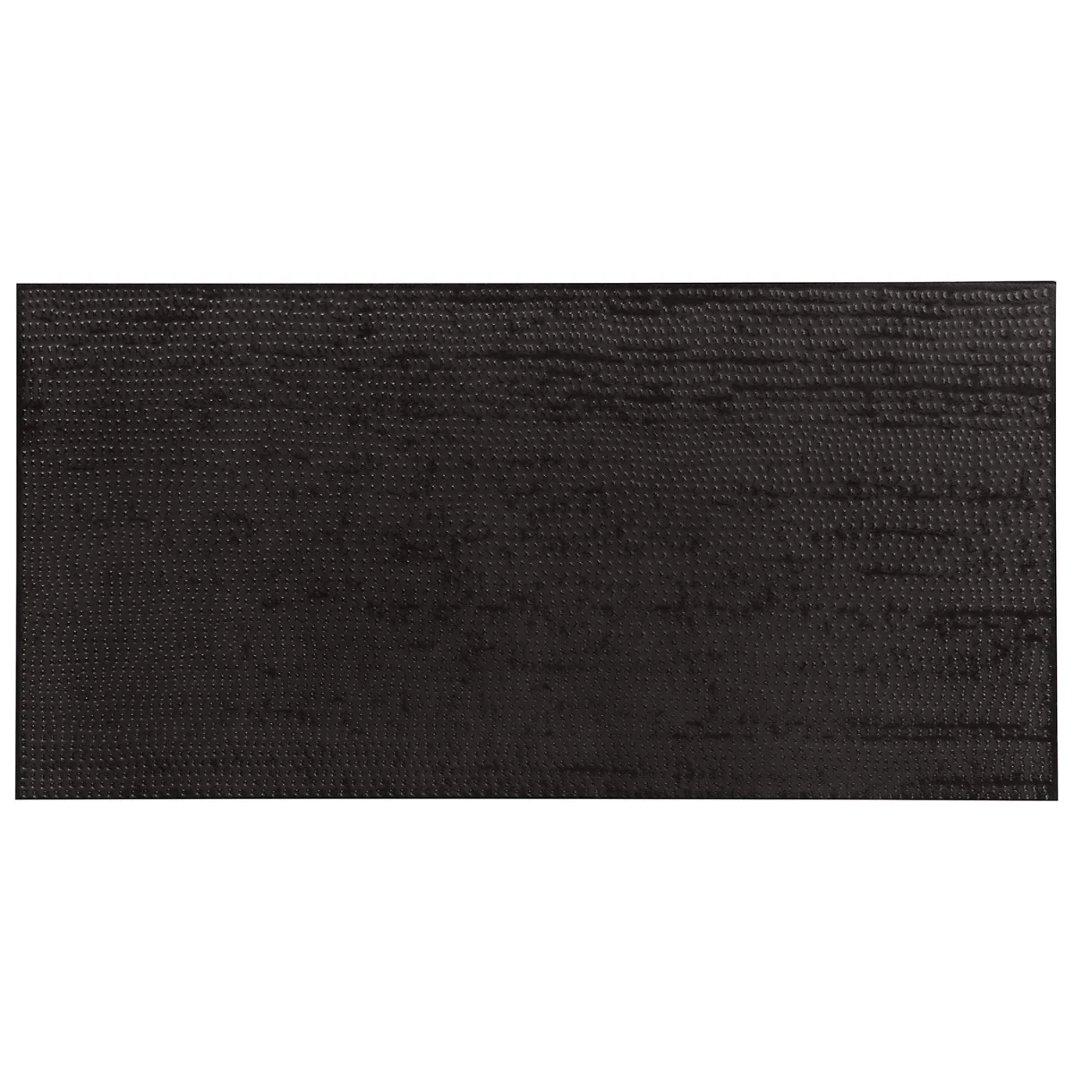 Lux Tile Rethink Decoro Leather Black 12x24 Textured Matte Porcelain Wall Tile - Image 3