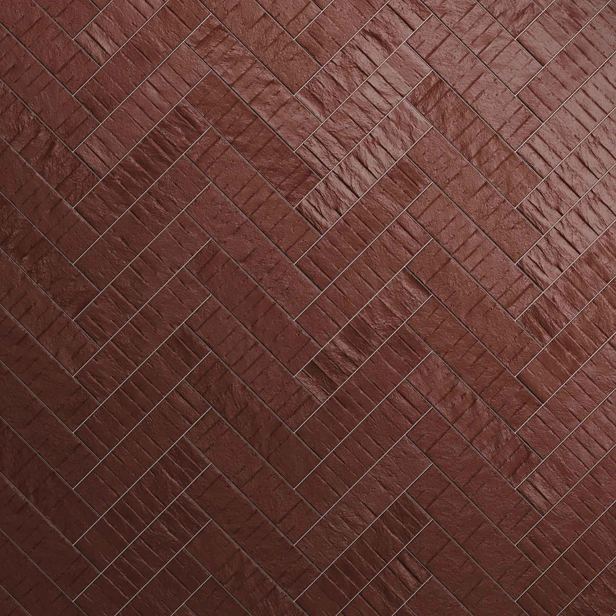 Lux Tile Rework Burgundy Matte Porcelain Subway Tile 3x12 - Image 3