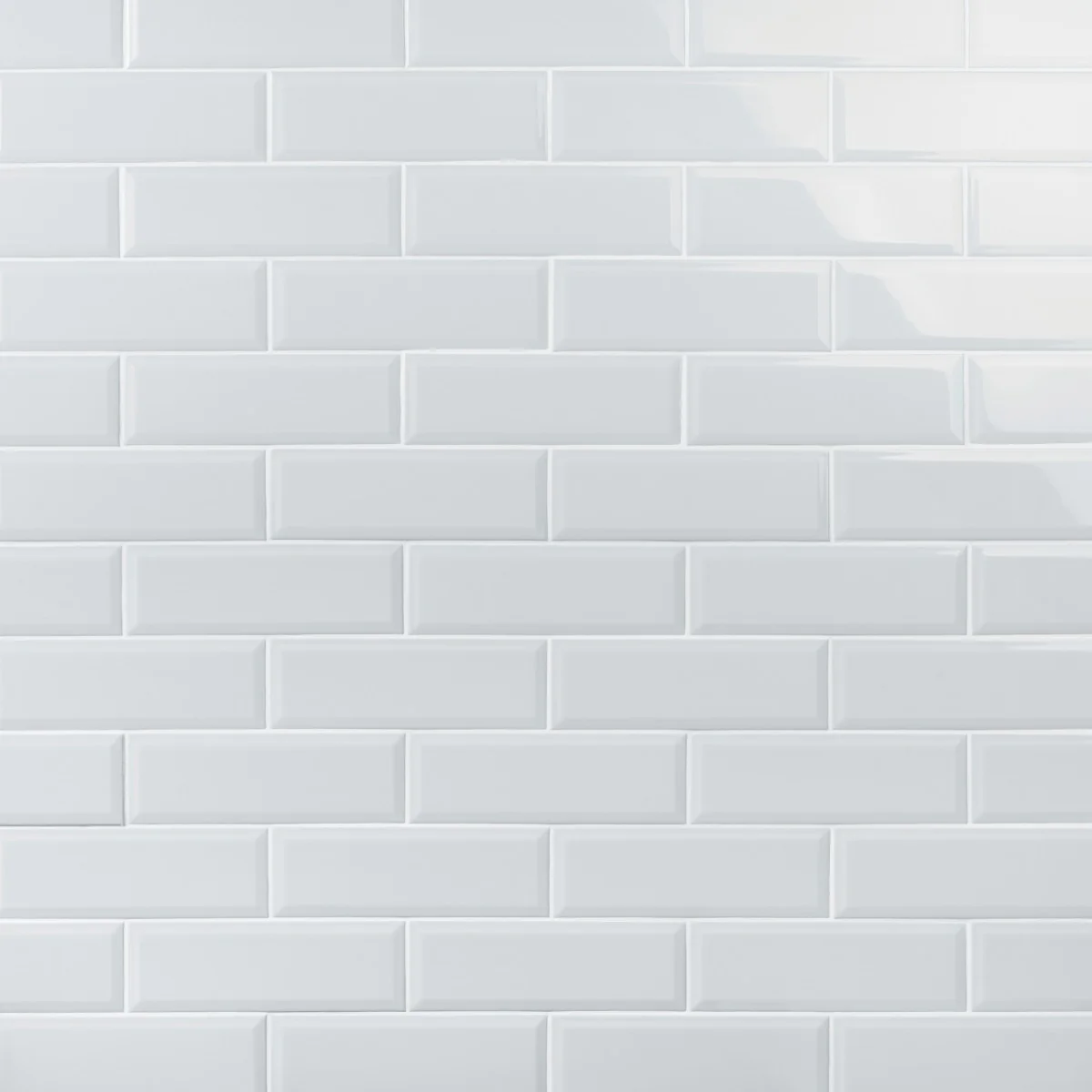 Lux Tile Rise Ice Blue 4x12 Beveled Glossy Ceramic Subway Tile - Image 6