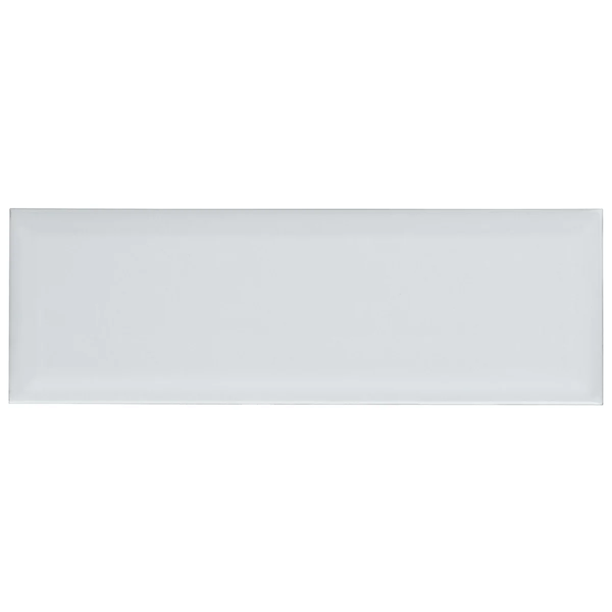 Lux Tile Rise Ice Blue 4x12 Beveled Glossy Ceramic Subway Tile - Image 7