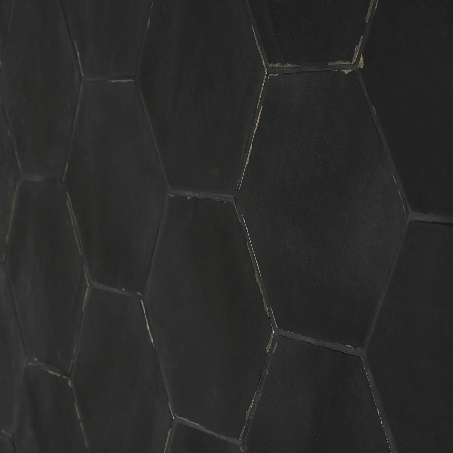 Lux Tile Sasha Hex Nero Black 6" Matte Porcelain Hexagon Tile - Image 8