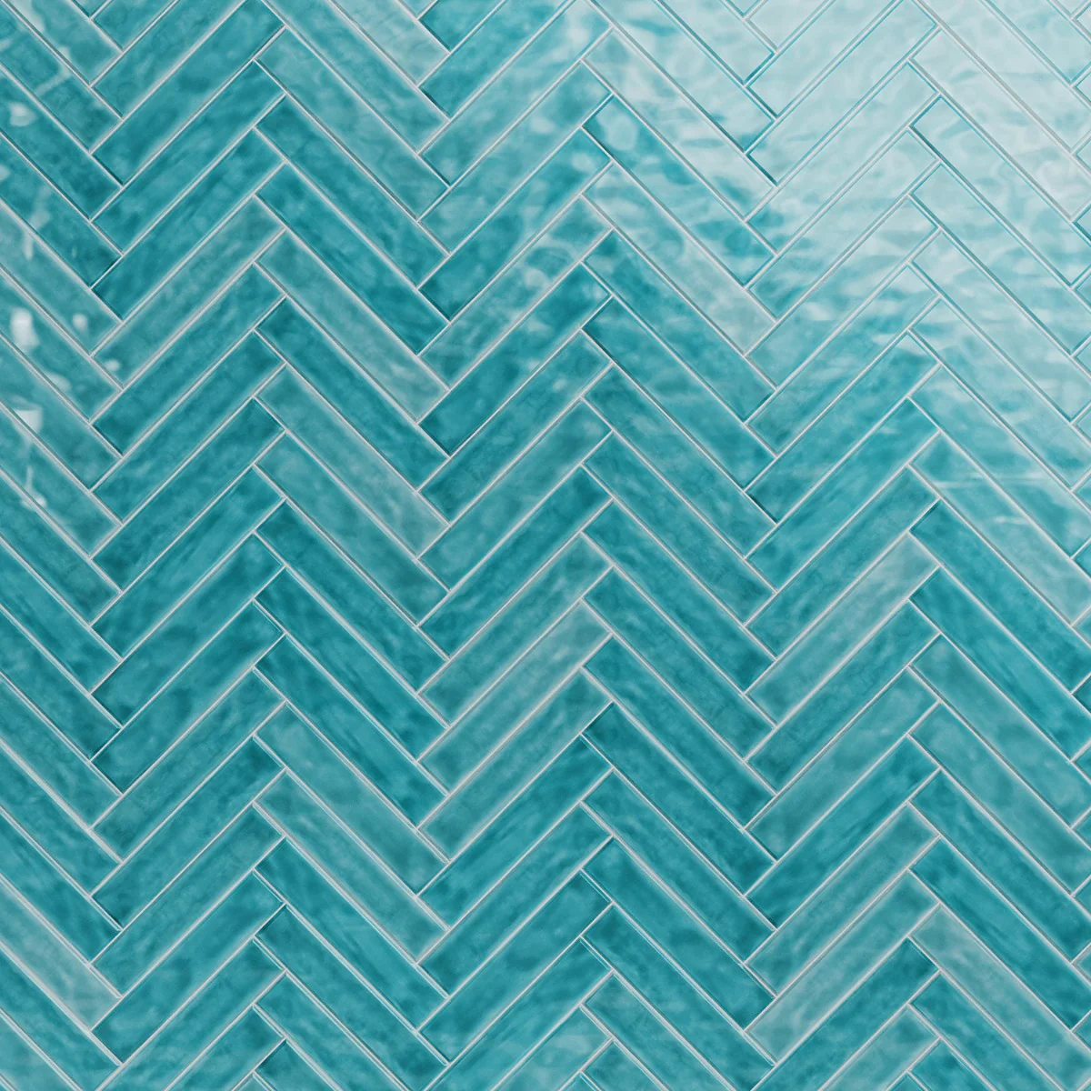 Lux Tile Seaport Aquamarine 2x10 Polished Ceramic Subway Tile - Image 3