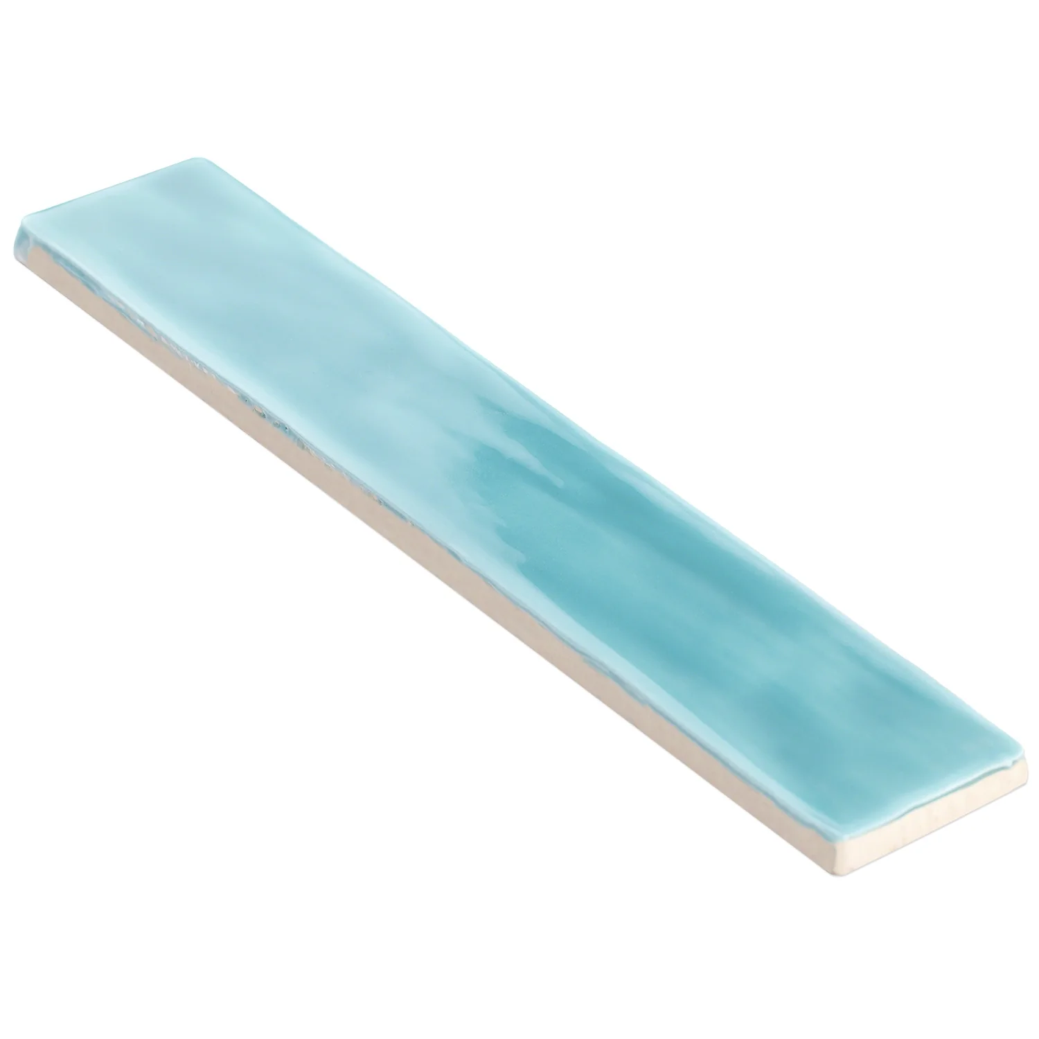 Lux Tile Seaport Aquamarine 2x10 Polished Ceramic Subway Tile - Image 6