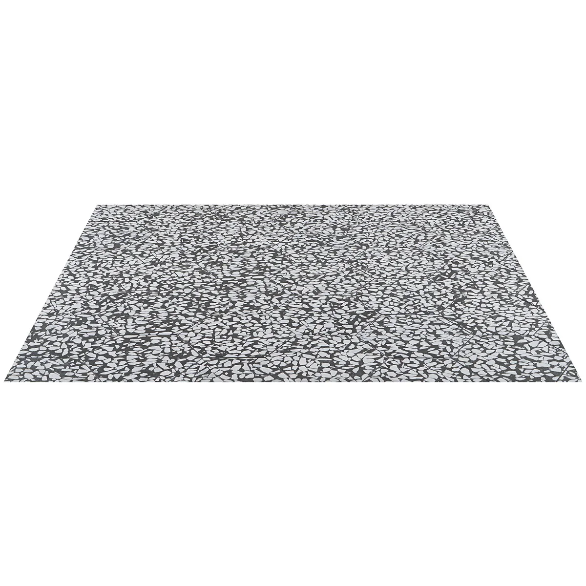 Lux Tile Terrazzo Hex Nero Black & White 9" Matte Porcelain Tile - Image 7