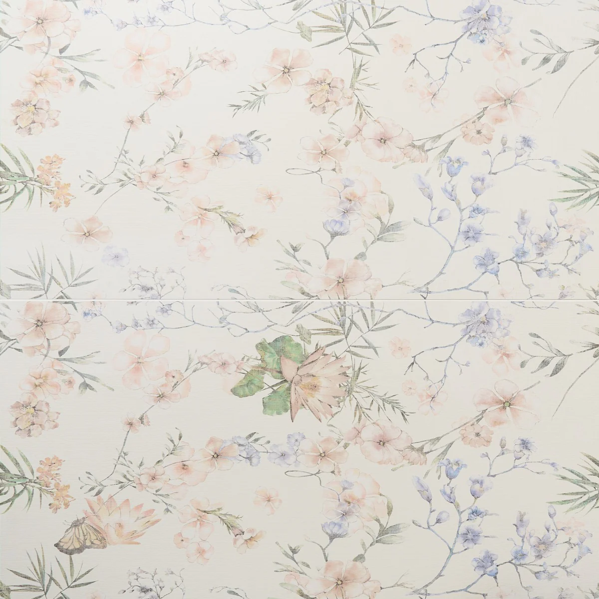Lux Tile Wakana Spring White 24x48 Matte Porcelain Tile - Image 2