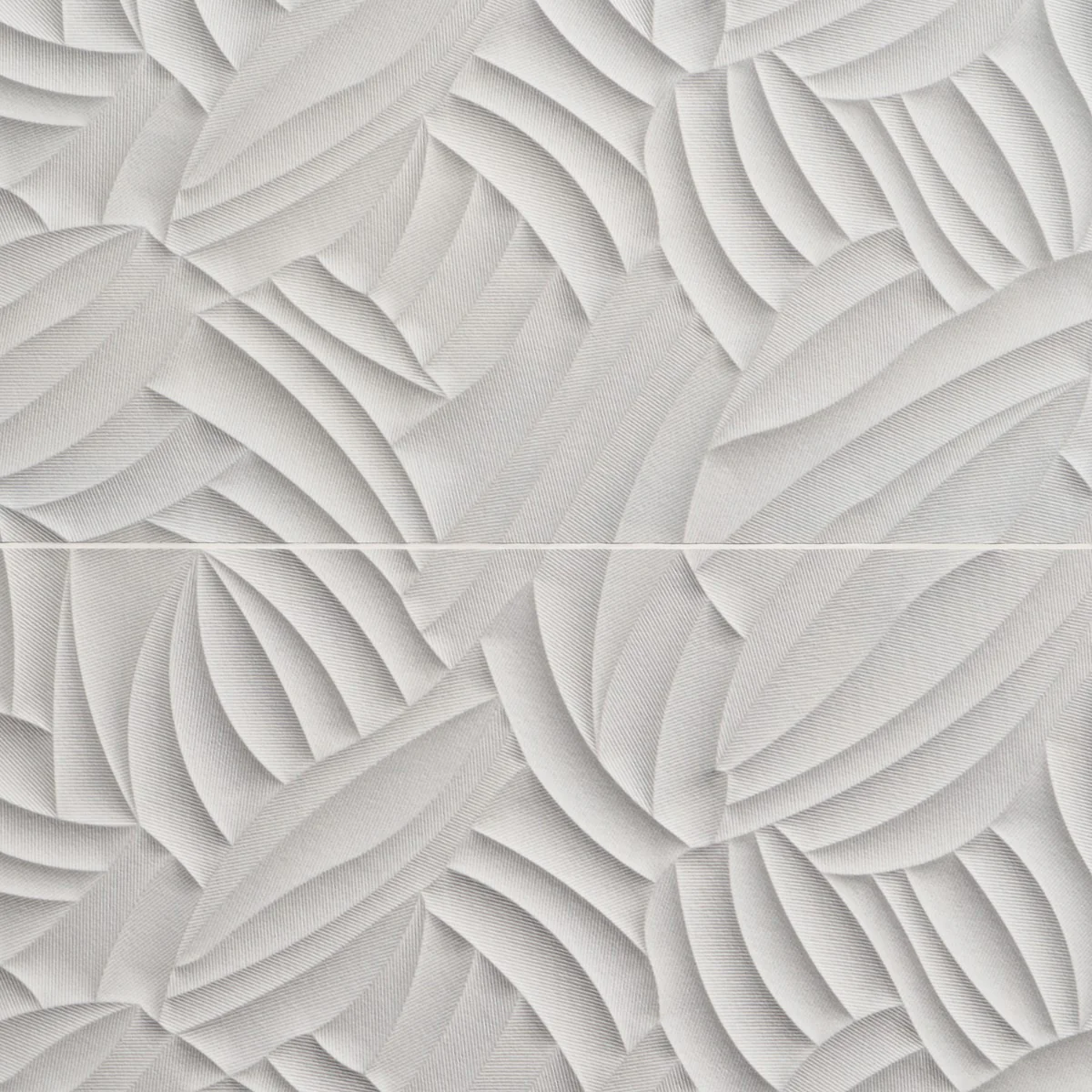 Lux Tile Wonderland Garden White 12x36 Polished Ceramic Wall Tile - Image 2