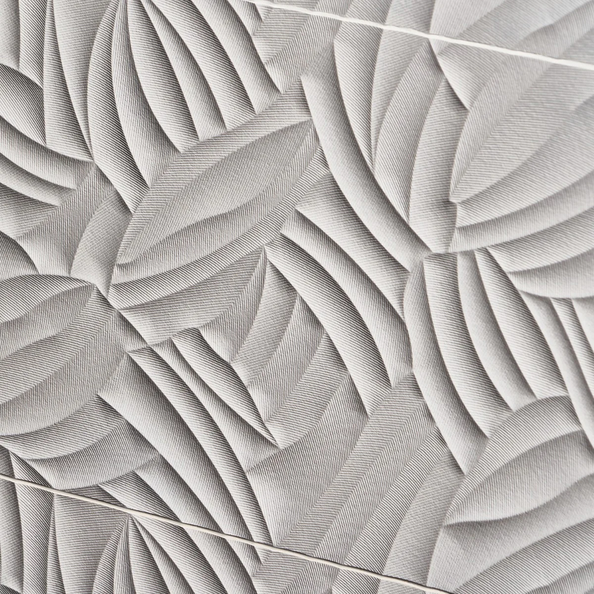 Lux Tile Wonderland Garden White 12x36 Polished Ceramic Wall Tile - Image 5