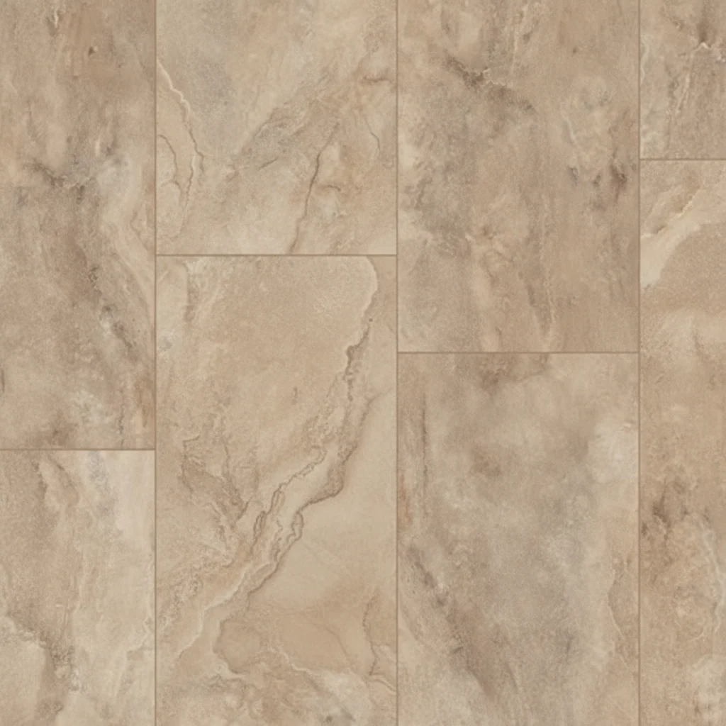 LUXECORE Aurelia Travertine Vinyl Tile Waterproof Interlocking Luxury Flooring