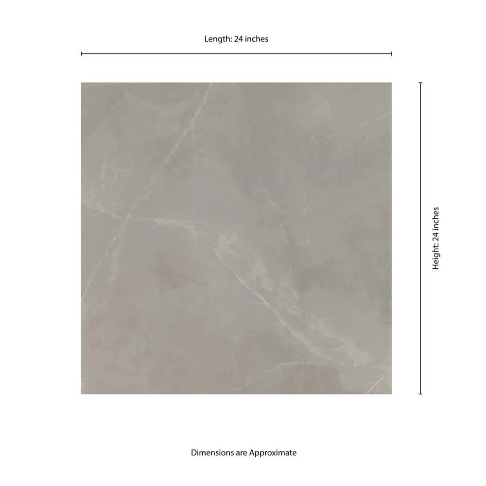 Madison Celeste 24 in. x 24 in. Polished Porcelain Stone Look Floor and Wall Tile (16 sq. ft./Case) - Image 5